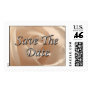 Save The Date Wedding Postage Stamp