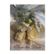 Save the Date Wedding Postcard postcard