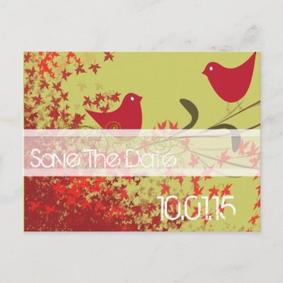 Save the Date Wedding Postcards