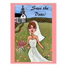 Save the Date - Wedding postcards
