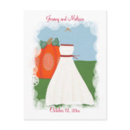 Save the date wedding postcards, Princess Bride postcard