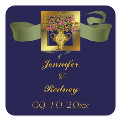 Save The Date Wedding Sticker