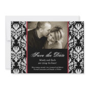 Save the Date Wedding Template zazzle_invitation