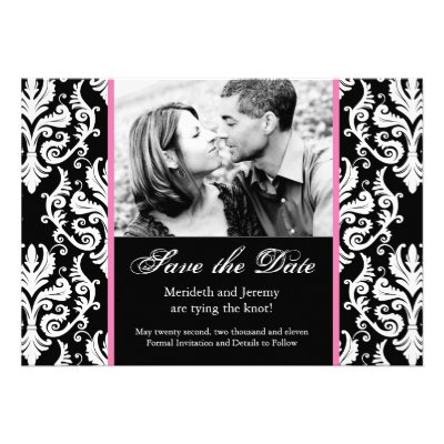 Save the Date ~ Wedding Template Personalized Invite