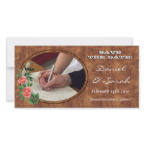 Save the Date Western Wedding photo cards photo cards