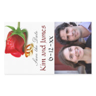 Save the Date Wine Bottles sticker