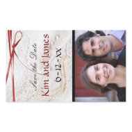 Save the Date Wine Bottles sticker