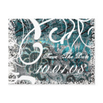 Save The Date - Winter/Fall  Wedding Post Card