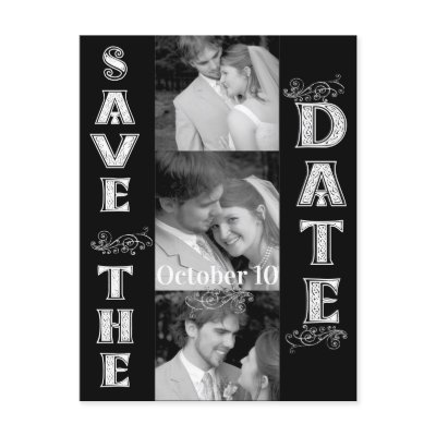 Save The Date with Your Photos Post Card