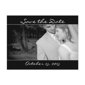 Save The Date with Your Photos postcard