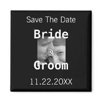 Save The Date Your Photo Magnet