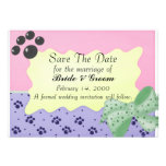 Save the Day Dog Paw Invitation