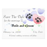 Save the Day Dog Paw Invitation