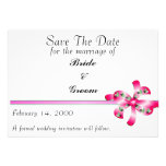 Save the Day Pink Dog Paw Invitation