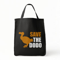 Save The Dodo Bird! Tote Bag