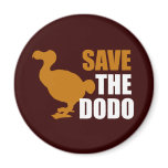 Save The Dodo Bird! magnets