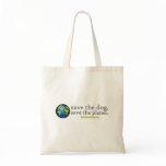 Save the dog. Save the planet. Save the dog. Save the planet.