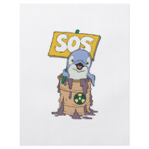 save the dolphins custom flyer