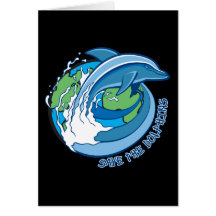 Save the Dolphins Greeting Cards