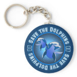 Save the Dolphins Keychain