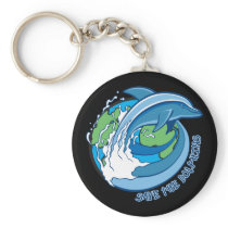 Save the Dolphins Keychain