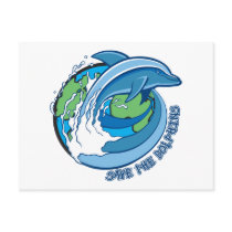 Save the Dolphins Post Cards