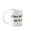 Save the Drama for Yo Llama mugs