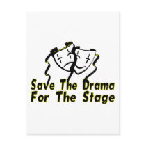 Save The Drama postcards