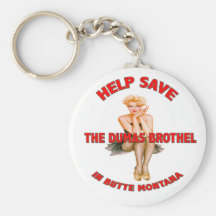 Save The Dumas Brothel Keychain