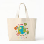 Save The Earth Bag by polkadotinks Save The Earth Bag by polkadotinks