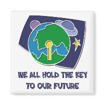 Save the Earth magnet