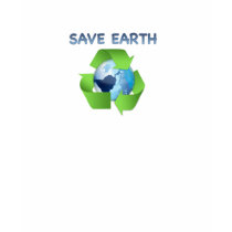Save the earth t-shirts