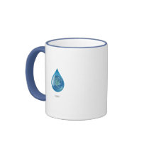 Save the Earth / Water mug by BluePlanet Save the Earth / Water mug