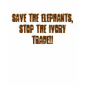 Save The Elephants t-shirts by Carennedy Save The Elephants t-shirts