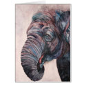 Save the Elephants Watercolor Sentimental Cards by michelleys Save the Elephants Watercolor Sentimental Cards