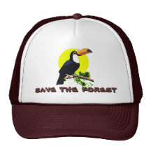 Save the Forest - Toucan Mesh Hats
