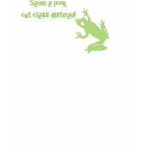 Save the Frogs t-shirts