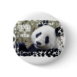 Save The Giant Panda Pinback Button