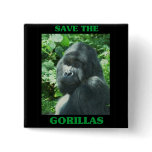 Save the Gorillas buttons