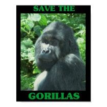 Save the Gorillas posters