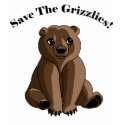 Save the Grizzlies! t-shirts by Endangered Save the Grizzlies! t-shirts