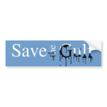 Save the Gulf Bumper Sticker -