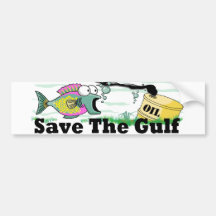 Save the Gulf Bumper Sticker