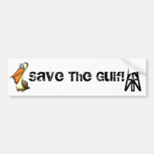 Save The Gulf Bumper Sticker