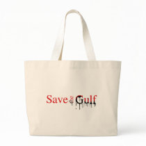 Save the Gulf Bumper Sticker Tote Bags