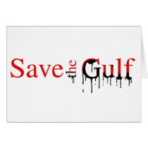 Save the Gulf Bumper Sticker Cards