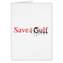 SAVE THE GULF GREETING CARDS