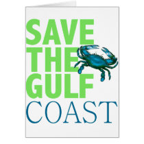 Save the Gulf Coast card