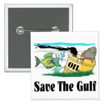 Save The Gulf Pin