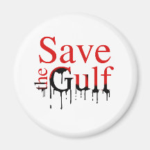 Save the Gulf Refrigerator Magnets